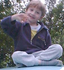 Jamie sits